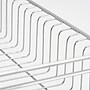 Iris Stainless Steel Dish Rack, White (586696)~#|#~51F9287B-B254-4A4D-8ACE7C887D2983AB_sc7