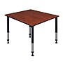 Regency Square Activity Table, 48" x 48", Height Adjustable, Cherry (TB4848CHAPBK)~#|#~51FB3BFD-0594-4522-83EF1EE2FD535FE9_sc7