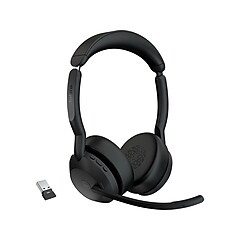 jabra Evolve2 55 Wireless Noise Canceling Bluetooth Stereo Headset