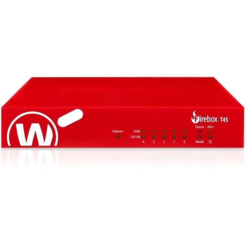 WatchGuard Firebox Network Security/Firewall Appliance, Red, (WGT48673-US) image 1
