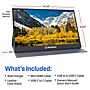 Westinghouse 15.6" 60 Hz FHD Portable Monitor, Black (WH156FP)~#|#~5202784D-7623-483F-993273DEBC87628E_sc7