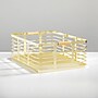 mDesign Steel Organizer, Soft Brass/Natural (25946) ~#|#~520282B9-5CB5-466F-B6A5A6184AA7F022_sc7