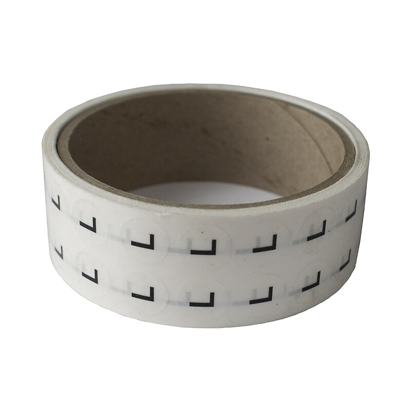 Nahanco Acetate Clear Label, L, 1000/Box (LBL) image 1
