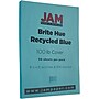 JAM Paper 65 lb. Cardstock Paper, 8.5" x 11", Blue, 50 Sheets/Pack (101899)~#|#~52077284-C70F-4FE7-8ABF2D662733C00B_sc7