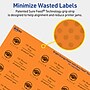Avery Laser/Inkjet Multipurpose Rectangle Labels, 1" x 2.5", Bright Orange, 240/Pack (94221)~#|#~520A497A-D6B4-469F-A9BAD271963ACA82_sc7