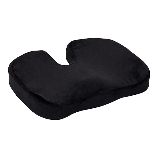 Mind Reader Seat Memory Foam Cushion Black