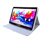 LINSAY F10 Series 10.1" Tablet, Wi-Fi, Octa Core, 256GB eMMC, Android 15, White Leather Case (F10IPGBCWHITEPLUS)~#|#~520F62E8-9A14-4C14-B6AF7AD7D22ED2A0_sc7
