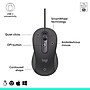 Logitech Signature Wired M520 L for Business Curved Ambidextrous Optical USB Mouse, Graphite (910-007497)~#|#~5212A299-54C3-4704-91AEA33FA7952140_sc7