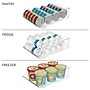 iDESIGN Stackable Plastic Bottle Holders, Clear, 2/Set (72730M2) ~#|#~52161E14-8C00-4ACF-BD3A602C1CE9B3A1_sc7