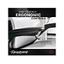 Beautyrest ErgoMax Ergonomic Mesh/Fabric Swivel Task Chair, Gray (60078-Gry)~#|#~521C339D-4E68-4555-917698BB7BFD2106_sc7