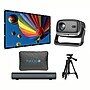Fugoo Wireless 1080p Projector with 15.7" Bluetooth Soundbar, 120" Screen & Adjustable Tripod, Black (FPJ1080PS)~#|#~521CED72-9184-4E32-9F94534920C24FAE_sc7