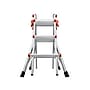 Little Giant Ladders Velocity 3.58' Aluminum Extension Ladder, 300 lb. Capacity (15413-001)~#|#~521F9F95-56D8-4E8C-A65A8471C7C35344_sc7