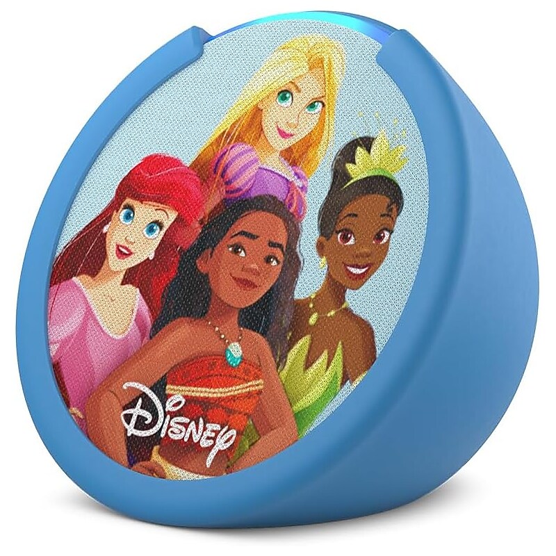 Amazon Echo Pop Kids Wireless Smart Speaker, Disney Princess (B0CB9PF1N6) image 1