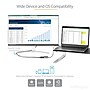 StarTech Display Port Cable, Gray (CDP2DPEC)~#|#~52225AFD-0F38-41A0-9F6C6E4B8F97C49F_sc7