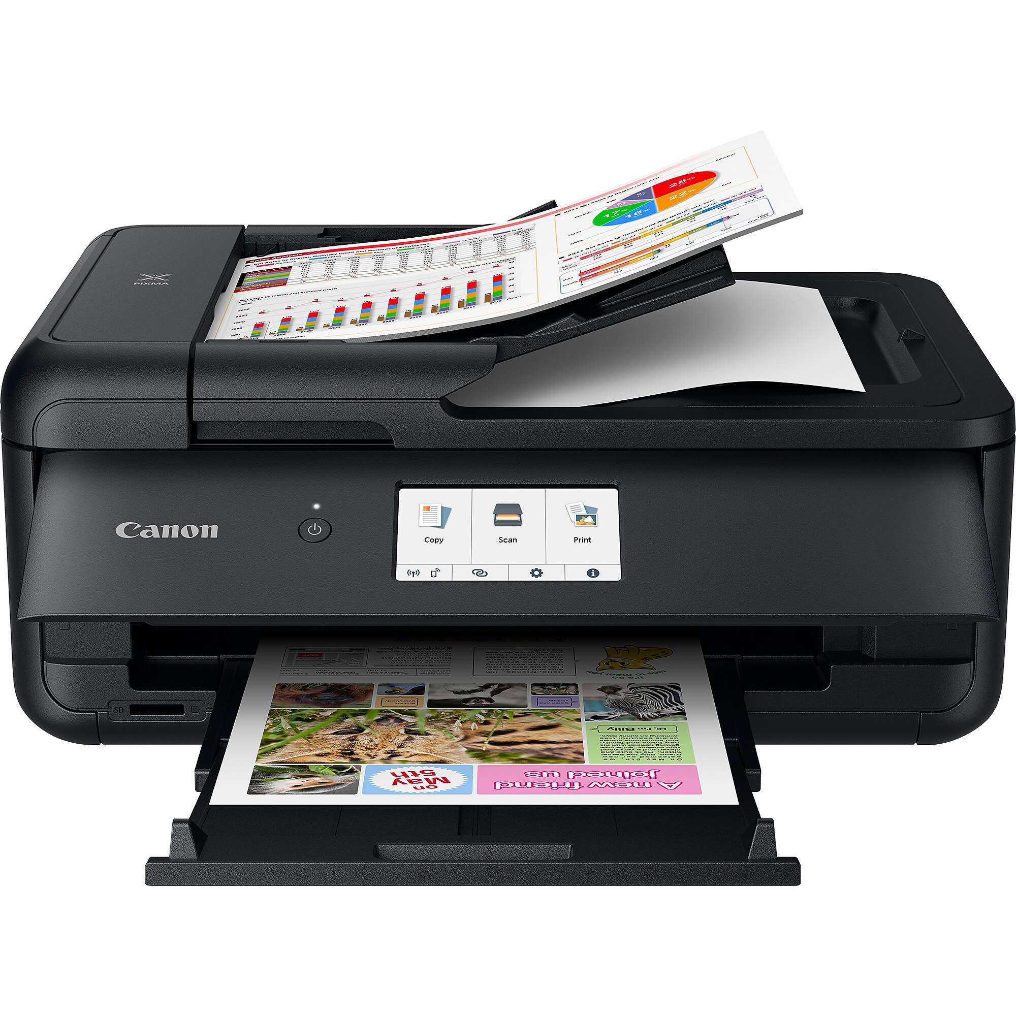 Canon PIXMA TS9520a Inkjet Printer, All-in-One, Print, Scan, Copy (2988C032) Sansujyuku sansujyuku.com