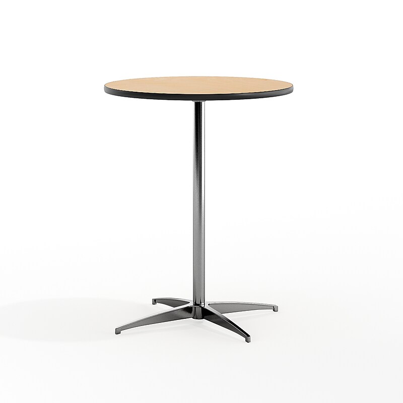 Flash Furniture 24'' Round Wood Cocktail Table image 1