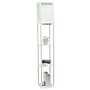 Simple Designs Etagere Organizer 62.5" Floor Lamp with Rectangular Shade, White (LF1037-WHT-CCLB)~#|#~5229B673-0F8A-49CE-BAAA169E5B0E9D88_sc7