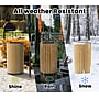 Alpine Industries Steel Outdoor Trash Can with Open Lid, 32 Gallon, Cedar (ALP4400-01-CD)~#|#~522C7C0D-90A7-4A74-BAEC8610A89E3CDD_sc7