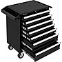 Global Industrial 26-3/8" x 18-1/8" x 37-13/16" 7 Drawer Roller Tool Cabinet, Black ~#|#~5230613A-3B0B-4A75-BD450E36875D2023_sc7