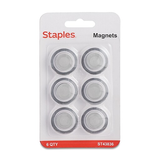 Staples Translucent 6/Pack (43836) Staples