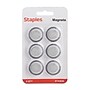 Staples Translucent Magnets, 6/Pack (43836)~#|#~5232A362-A699-433B-901CB73F7B019D19_sc7