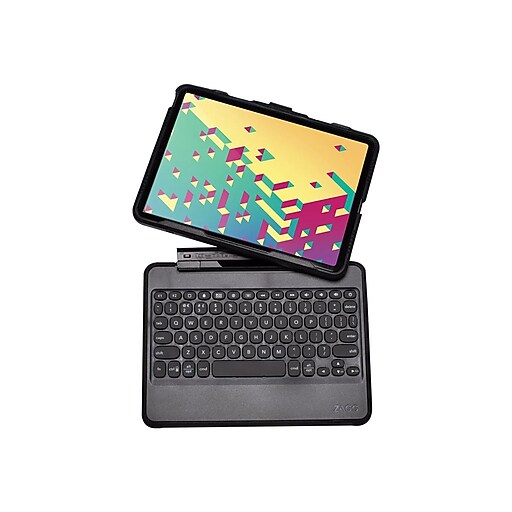 ZAGG Rugged Book Keyboard Case & Folio for 11" iPad Air/Pro, Black