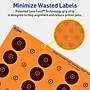 Avery Laser/Inkjet Multipurpose Circle Labels, 1" Dia., Bright Orange, 3840/Box (94500)~#|#~5238955B-3D85-4CBF-B77CECAE82D539B4_sc7