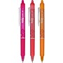 Pilot FriXion Clicker Vibe Erasable Gel Pens, Fine Point, 0.7mm, Assorted Ink, 3/Pack (22547)~#|#~523D5DE7-797A-4986-A3F9BCC83CAE5C8C_sc7