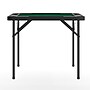 Flash Furniture Silas Folding Card Game Table, Black/Green (DADMJZ88BKGR)~#|#~523FE2D2-BB4E-4F1D-AEC4583E6C7B1070_sc7