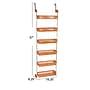 Household Essentials OTD 6-Shelf Hanging Storage Rack, 57" x 19.25" x 6.25", Orange (2152-1)~#|#~52463269-DFD6-4189-A81C8942A11F5713_sc7