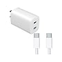 4XEM 45W USB-C to USB-C GaN Charging Kit for USB-C Devices, White (4X45WCHRGKIT6W)~#|#~524E992B-1D81-4B8B-BAC6B069C9D9F114_sc7