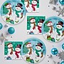 Say Hooray! Frosty Friends Paper Plates and Napkins Kit, Multicolored, 48/Pack (DTC9390E2G)~#|#~525322BE-E0D3-421E-A1C700AD7B38CE84_sc7