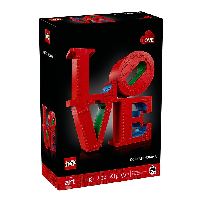 LEGO ART LOVE, 791 Pieces (31214) | Staples