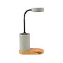 V-Light LED Multifunctional Desk Lamp, 18.75", Gray/Wood (SVLC0052WUG)~#|#~525811F1-1DB0-4B4C-BFB8C5720E488CA5_sc7