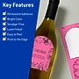 Avery Laser/Inkjet Arched Multipurpose Labels, 4.75" x 3.5", Bright Pink, 40/Pack (94600)~#|#~5258836C-0F5E-43AE-ADFFEF5C676481CA_sc7