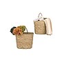 Storied Home Handwoven Seagrass Wall Mount Baskets with Handles, Natural, 2/Set (DF1954)~#|#~5259556F-42BC-4E68-AF8B4CCA42E3C880_sc7
