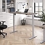 Bush Business Furniture Move 40 Series 60"W Electric Height Adjustable Standing Desk, Modern Hickory/Cool Gray (M4S6030MHSK)~#|#~5260BD70-BCCA-4774-9B650D4C7905344A_sc7
