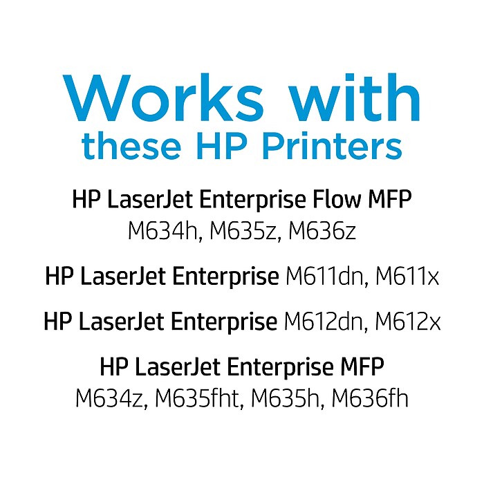 HP 147X Black High Yield Toner Cartridge, Prints Up to 25,200