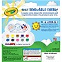 Crayola Ultra-Clean Washable Kids Marker, Broad Tip, Assorted Colors, 10/Pack, 8 Packs/Bundle (BIN587851-8)~#|#~52658613-2BDB-4482-A44898BA1C9784D1_sc7