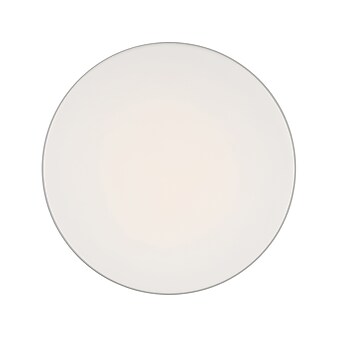 Viribright Roma 1-Light LED Flush Mount, Brushed Steel (220006)