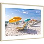 Amanti Art South Beach Miami Beach Chairs II by Richard Silver Wood Framed Wall Art Print, 41"W x 30"H (A42679058526)~#|#~52678E9A-571D-46AA-AA5835ADF8AA7A86_sc7