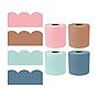 Carson Dellosa Rolled Scalloped Borders, 3" x 65', Modern Boho, 4/Pack (145414)~#|#~526C04F2-D379-46E0-B41EEB9264658273_sc7