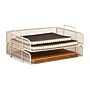 Staples Metal Mesh Side Loading Stackable Letter Tray, Letter Size, Warm White, 2/Pack (ST63841)~#|#~527FBA06-023D-457B-962FE413C6243E86_sc7