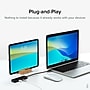 Plugable USB C to USB Adapter Hub, 4 Port USB 3.0 Hub, USB Splitter for Laptop~#|#~5281D053-9570-4C4D-AC5CF708E013B865_sc7