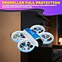 Contixo F15 Astro Mini Drone with 2.4" Screen Remote, Dual Camera, Live Video Display, Optical Flow Hover, Blue~#|#~5282CEB5-539F-4A86-A7FFAADB7F302B56_sc7