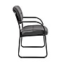 Boss Leather Guest Chair, Black (B9529)~#|#~5285AE21-386B-4EBE-8AD5543CF988A520_sc7