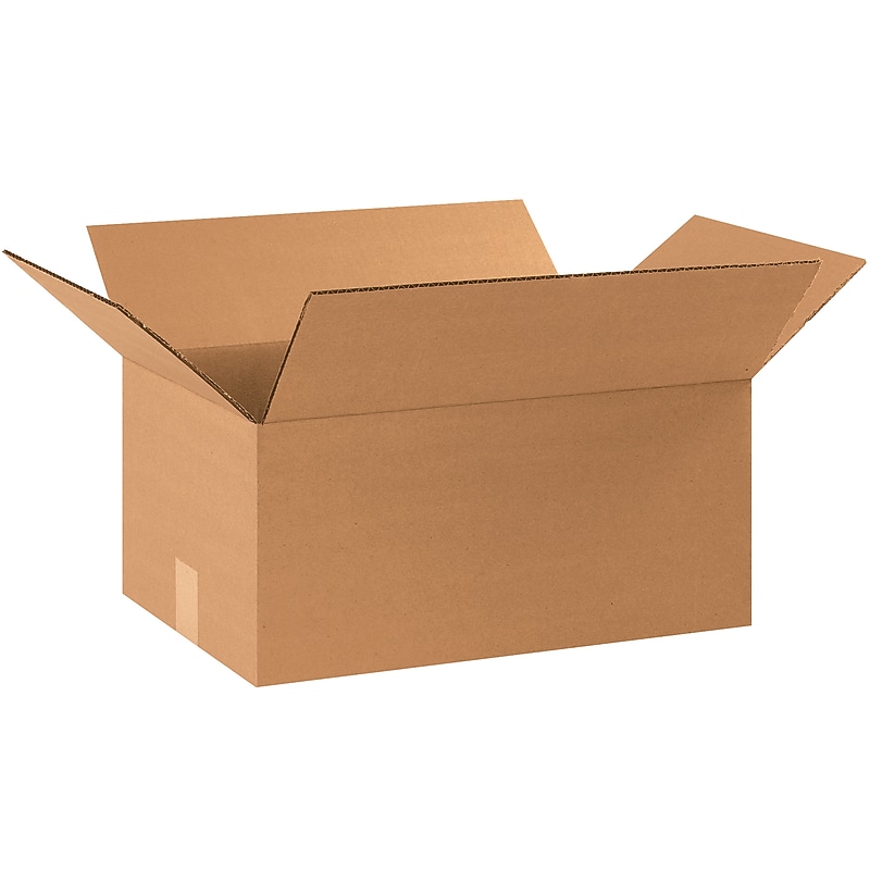 17.25" x 11.25" x 8" Shipping Boxes, 25/Pack (17118) image 1