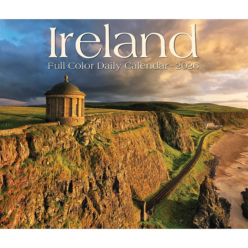 2026 Willow Creek Ireland 6.2" x 5.4" Day-to-Day Calendar (54239) image 1