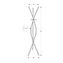 Monarch Specialties Inc. Coat Tree, Espresso, Metal (I 2016)~#|#~528AC0D5-F065-4EB2-93644D1732AC3A95_sc7