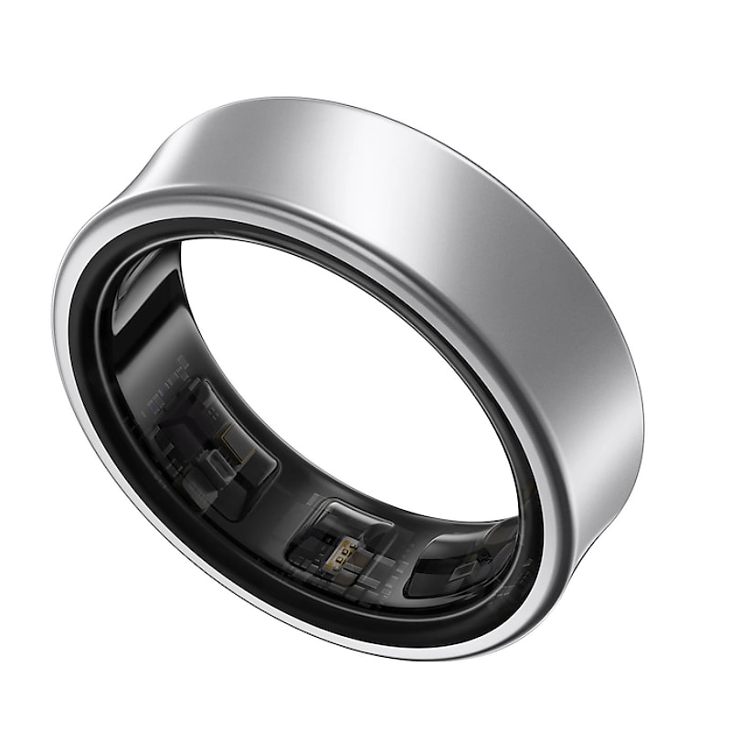 Samsung Galaxy Smart Ring - Size Before You Buy - Size 6, Titanium Silver (SM-Q506NZSAXAR) image 1